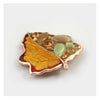 99 Karat Retro Hollow Leaves Drip Glazed Fashion Ornament