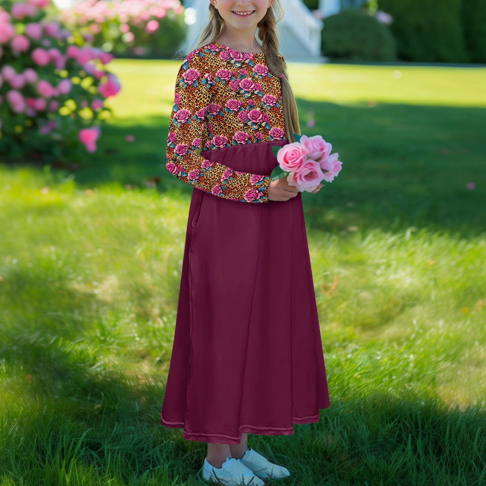 Children's long sleeve dress