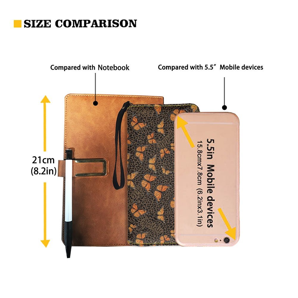 Long zipper wallet ( Hand strap)