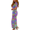 Guinea Style Maxi Dress Set