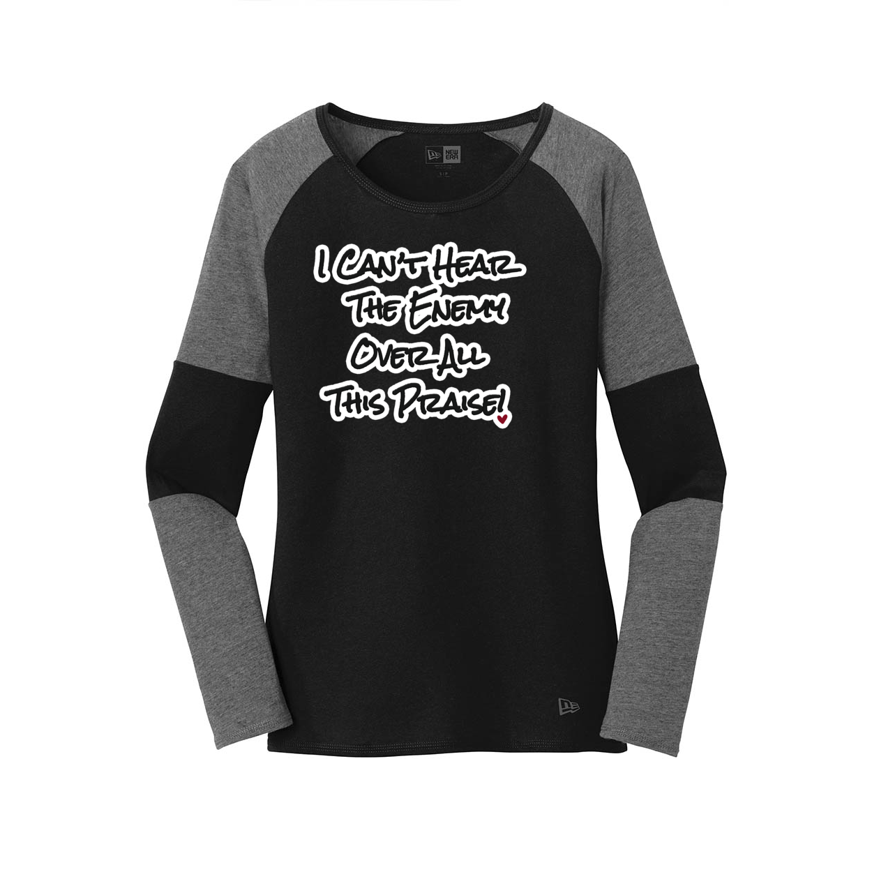 New Era Ladies Tri-Blend Performance Baseball Tee.