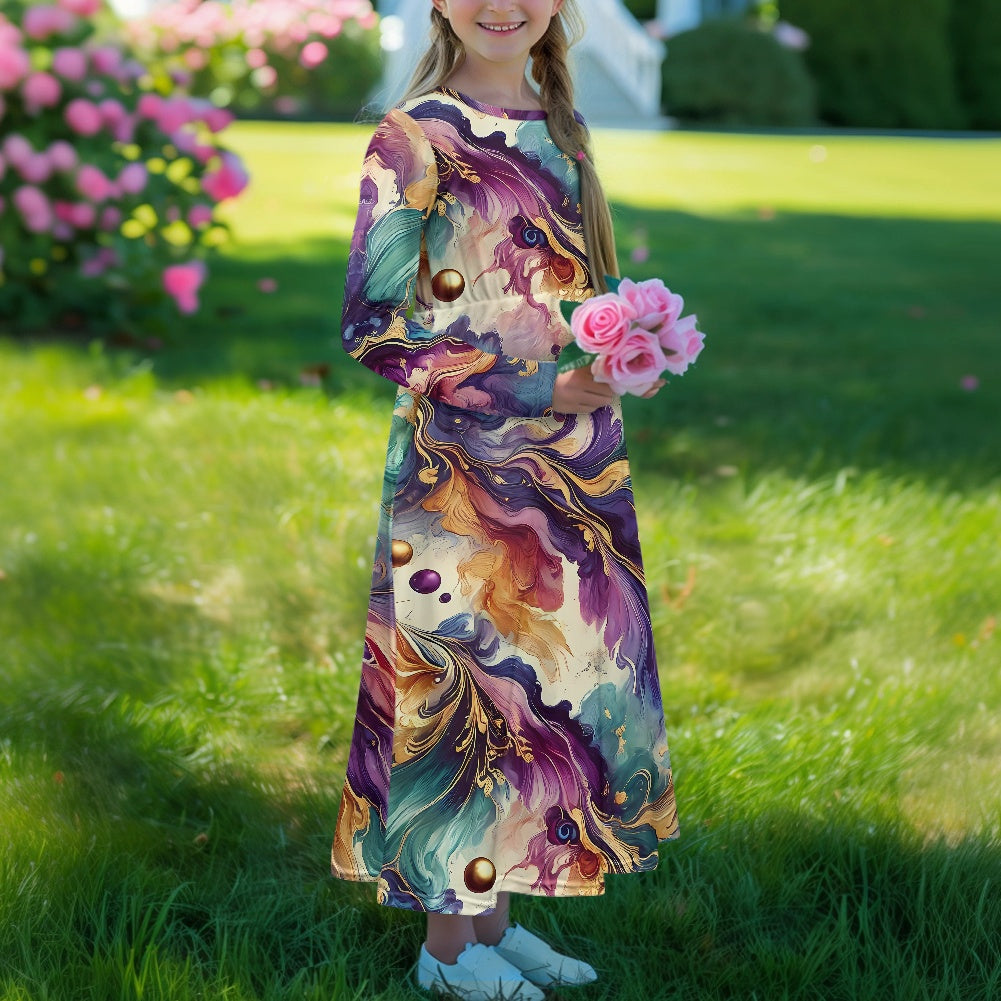 Children's long sleeve dress