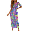 Guinea Style Maxi Dress Set