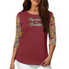 Repentance Is Beautiful Women's three quarter sleeve top