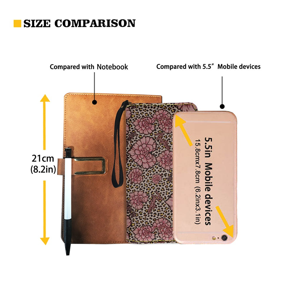 Long zipper wallet ( Hand strap)