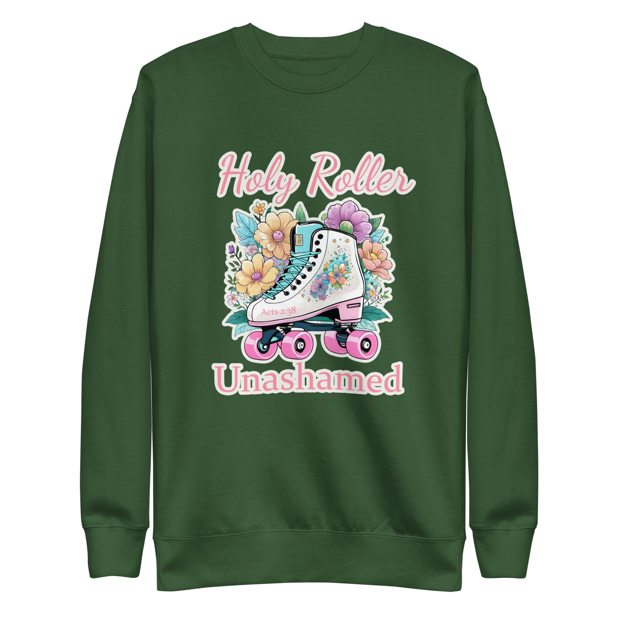 Holy Roller Ladies Premium Sweatshirt