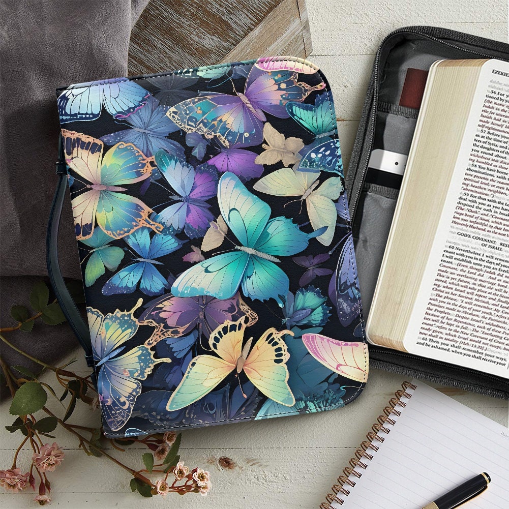 butterfly bible bag bible case